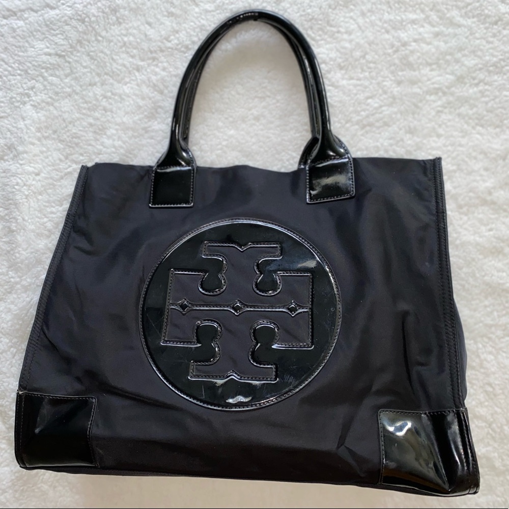 Tory Burch Patent Ella Tote